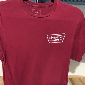 Vans tshirt small